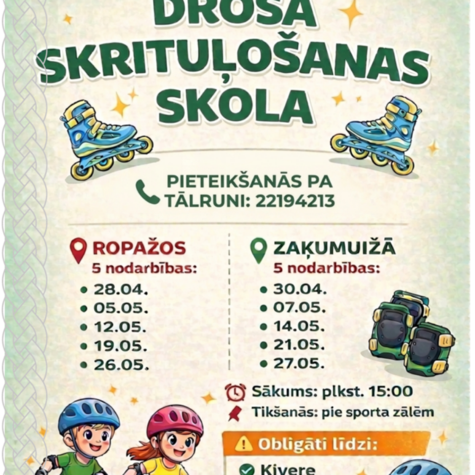 Plakāts reklamē 