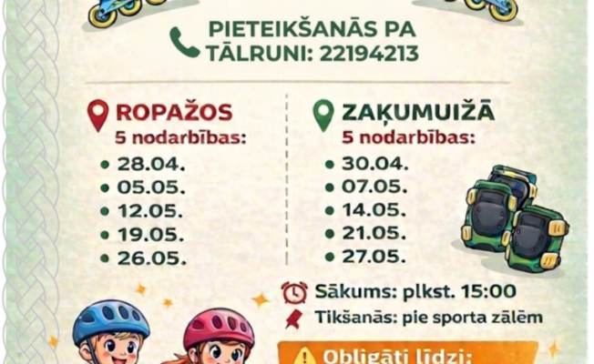 Plakāts reklamē 